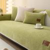 New Warm Lamb Wool Sofa Towel Solid Color Sofa Towels Universal Non-slip Super Soft Sofa Towel For Living Room Modern Decoration