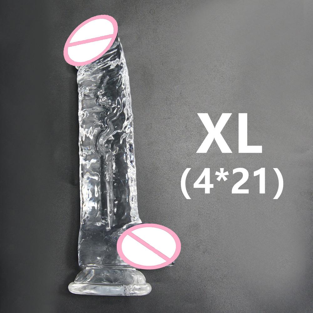 Nowe realistyczne Dildo erotyczne galaretki Dildo z super mocną przyssawką zabawki erotyczne dla kobiet mężczyzn sztuczny Penis g-spot symulacja