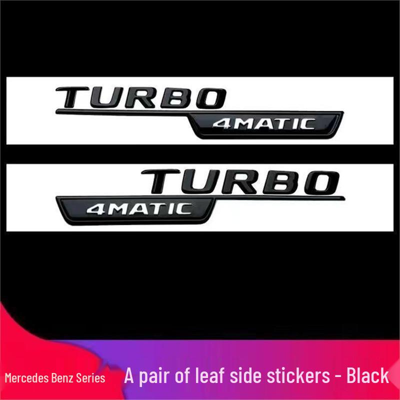 Compatible Mercedes GLB220/GLB200/GLB35 AMG 4MATIC Rear Tail Badge Emblem Sticker
