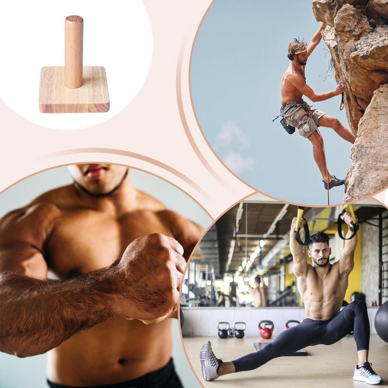 Portable Hangboard Rock Climbing Training Board Training Tool For Indoor Outdoor Fitness Strength Training Equipment