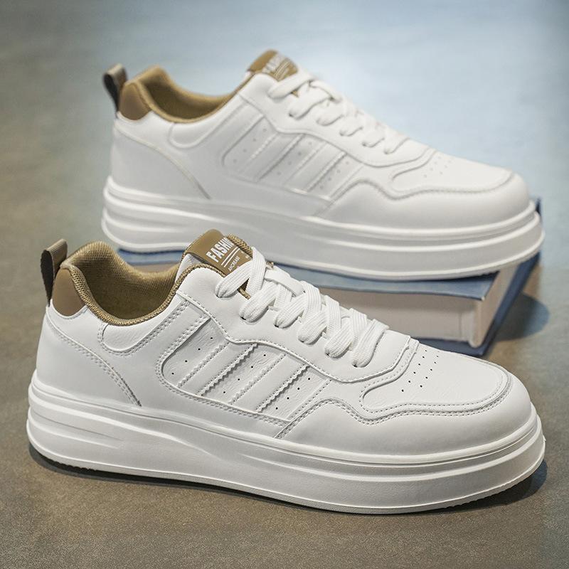 

Spring and Autumn Men s Board Shoes New Breathable Versatile Casual Sports Trend Shoes High-end Little White Shoes Student Shoes Men s 39