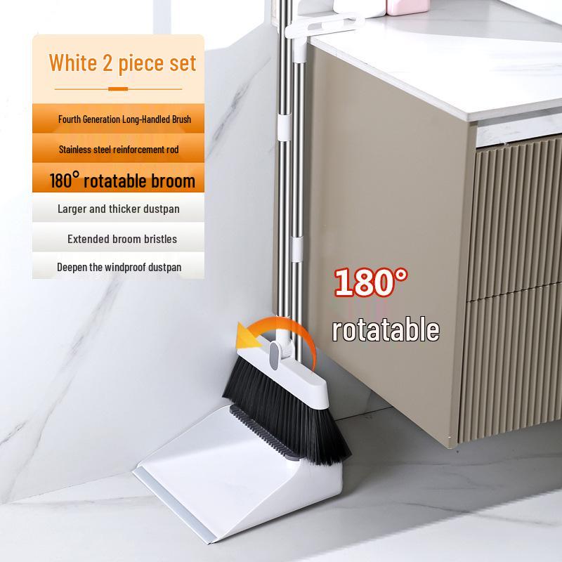 

Складной набор веника и совка для уборки дома