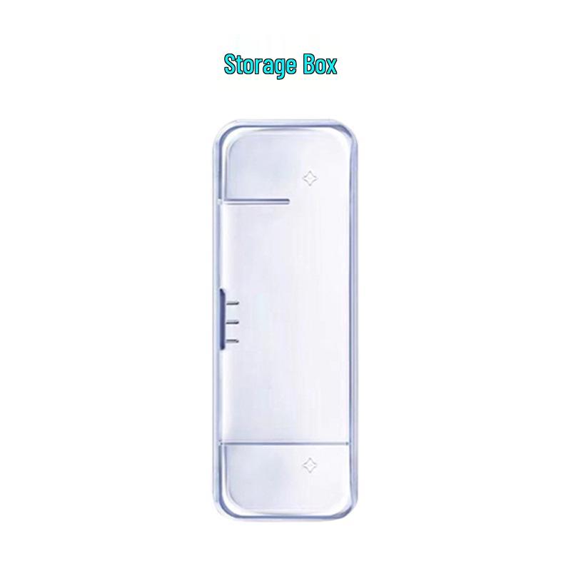 Portable Dustproof Razor Storage Box - Transparent Manual Razor Holder