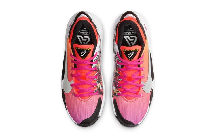 Nike Zoom Freak 2 Bright Crimson Fire Pink GS CT4592-600