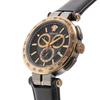 Versace AION Chrono Gent Watch, Black Dial, Quartz Movement, Sapphire Crystal, 45mm, VE6CA0323, Men's, Black