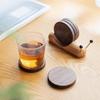 Black Walnut Wooden Snail Coaster