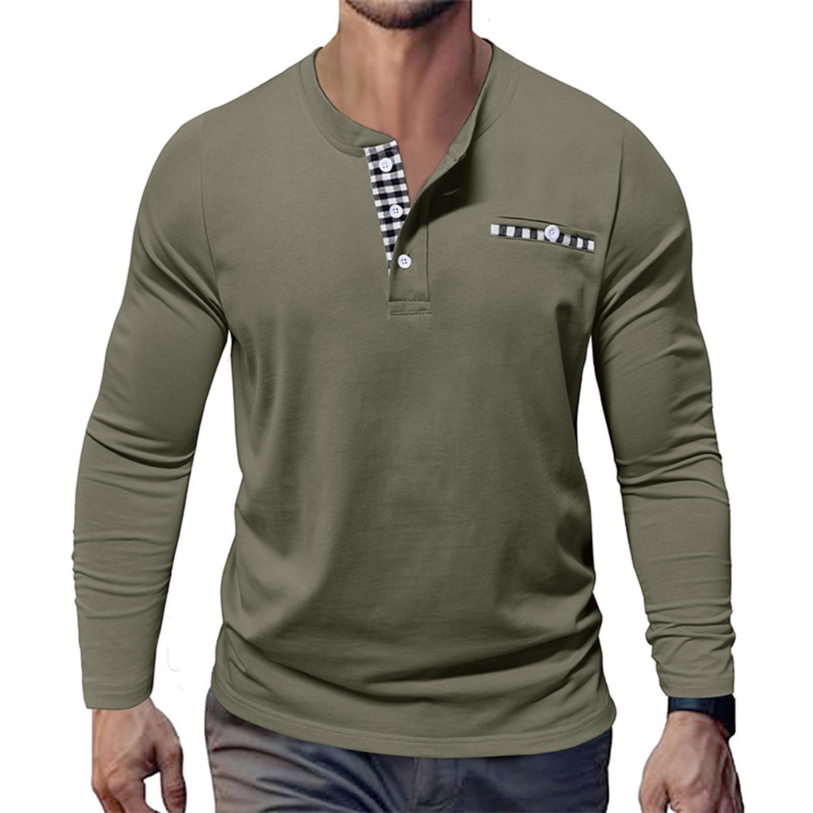 

Мужская трикотажная рубашка в уличном стиле, повседневная и модная, с длинными рукавами S