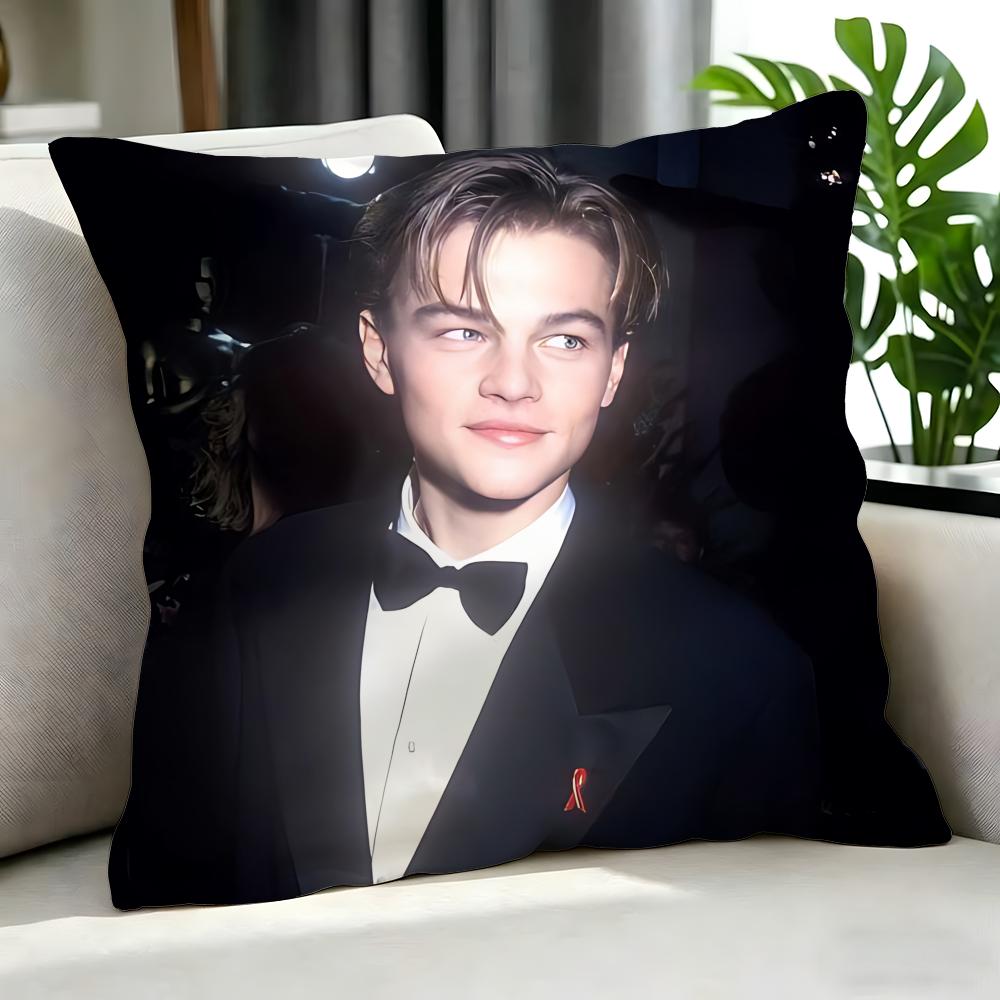 movie Leonardo DiCaprio Cushion Cover Cushion Cover Set Pcs x x x Pillowcase Decorative Sofa Home Decor