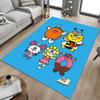 1PC Cartoon Characters Non-Slip Floor Carpet Compatible for Office&Living Room&Bedroom&Dining Room - Flat- Soft & Pattern, Vibrant Colors-W280