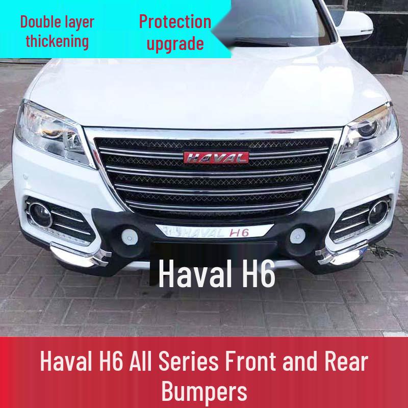 Haval H6 Front & Rear Bumpers, 11-12 Sport, 14H2 Upgrade, Anti-Collision Guard