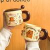 Cute Cartoon Ceramic Mug with Lid for Girls, Girlfriends, Birthday Gifts, Children's Gifts, Practical Cups, Gift Box.