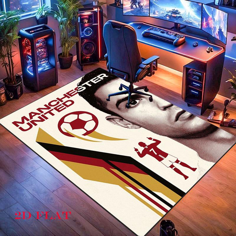 CR poster Carpet Rug for Living Room Bedroom Home Sofa Decoration,Kids play Nonslip Floor Mat