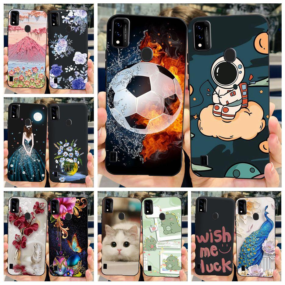 For ZTE Blade A51 A71 Case New Fashion Painted Back Cover Shockproof Phone Case For ZTE Blade A71 A7030 BladeA51 Soft TPU Fundas
