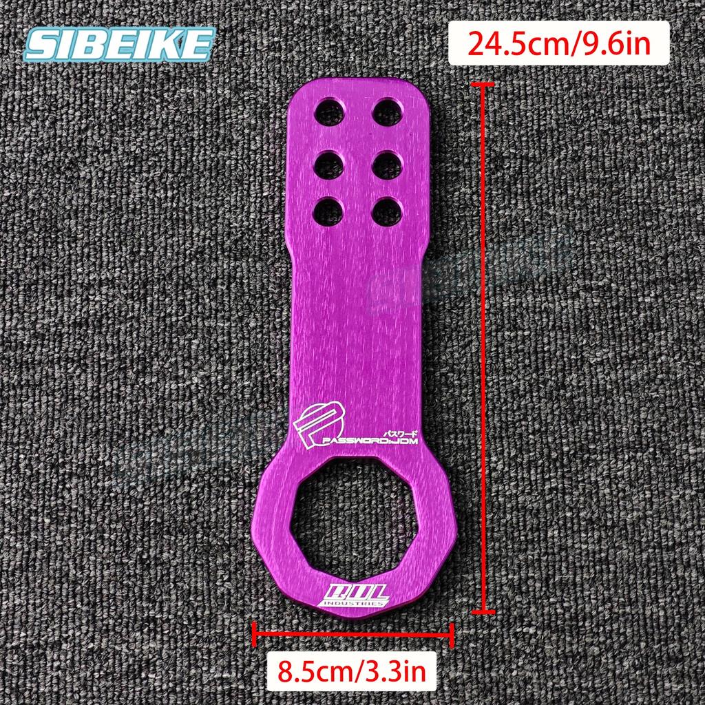 Racing Car Trailer Hook Aluminum Front Tow Hook Towing For Honda Civic RS Toyota
