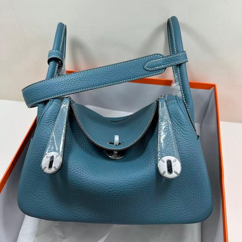 Semi-hand Wax Thread Bag TC Leather Doctor Womens Commuter Stainless Steel Hardware