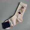 Autumn/Winter Bear Pattern Mid-Calf Women's Trendy Casual Socks