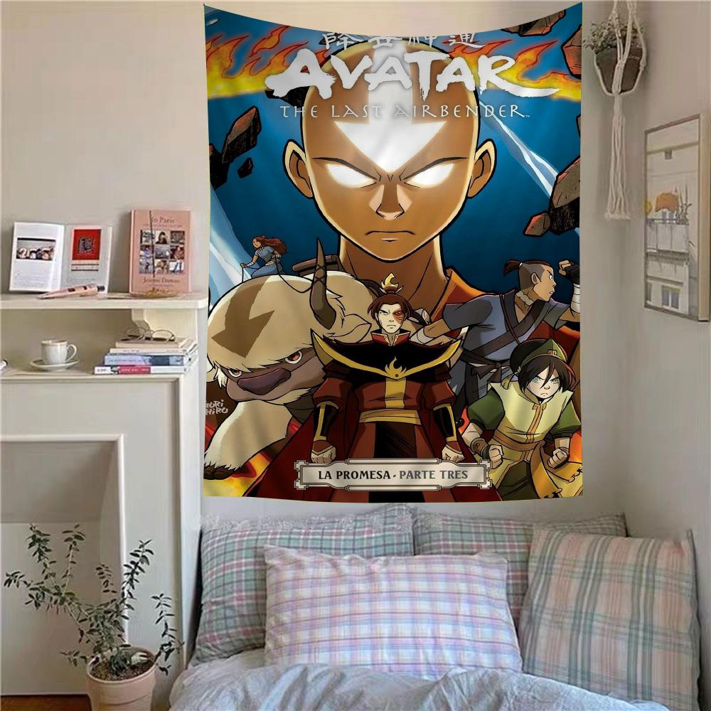 Avatar the Last Airbender DIY Wall Tapestry Hippie Flower Wall Carpets Dorm Decor Wall Art Decor