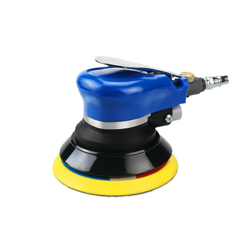 5-inch Pneumatic Waxing & Polishing Machine with Sanding & Vibratory Grinding Functions