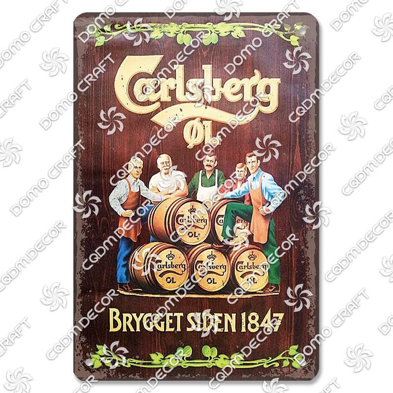 Retro Bierplaketten Metall Blechschilder Trinker Bierglas Metallplatte Vintage Wanddeko Bierparty Bar Pub Wohnzimmer Zuhause