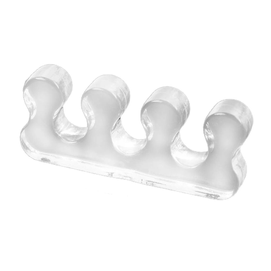 Toe Valgus Brace, Toe Overlap Corrector,Three Hole Blue Corrector Big Toe Separator