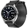 Szybko odpinany pasek do zegarka Casio Duro 22mm Nylonowy Sportowy Zamiennik MDV106-1AV / MTP-VD01 / MTP-VD02 / MTP-1374,
