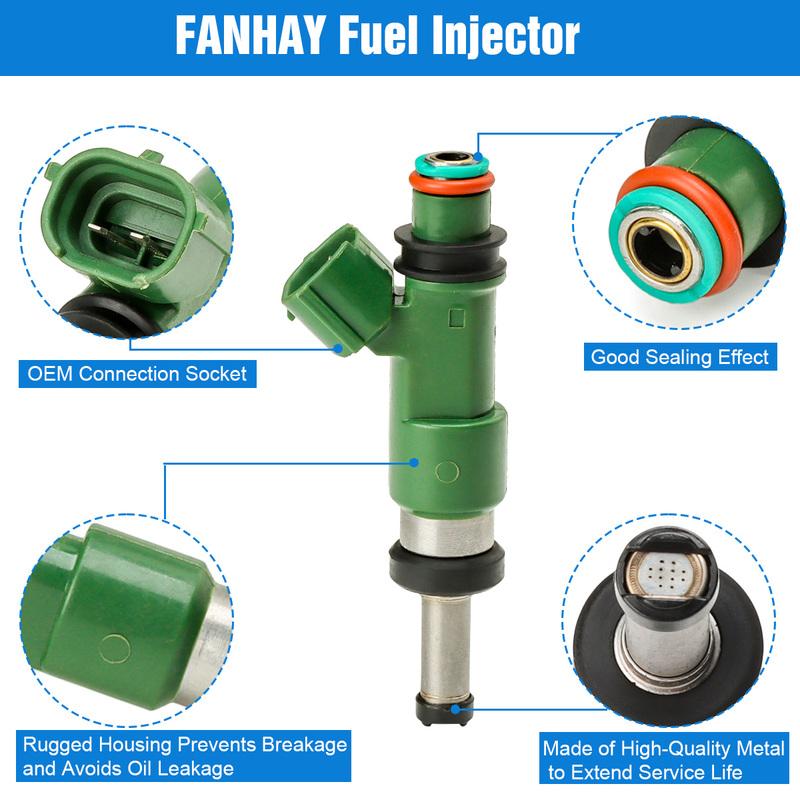 New Engine Repair Fuel Injector Nozzle 5VK-13761-00-00 For Yamaha Raptor 700 2006-2016 5VK-13761-00 5VK 13761 00 00 5VK1376100