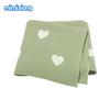 Baby Blankets Quilts 90*70cm Knitted Newborn Boys Girls Stroller Basket Swaddle Wrap Sleeping Sack Infant Cotton Bedding Covers