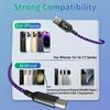 USB-C Nylon Braided Fast Charging Cable, Compatible With, Oneplus, Xiaomi,  Features Data Sync Capability,