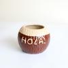 Bar Tiki Glass Creative Hawaiian Cocktail Glass Ceramic Glass Coconut Shaped Tiki Glass