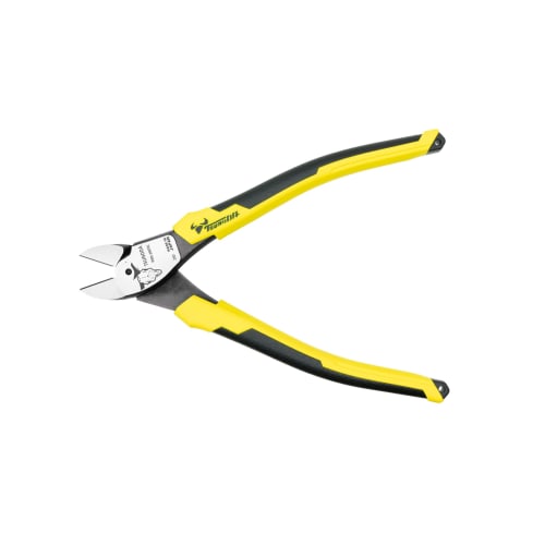 TSUNODA Power Hard Wire Nippers, Eccentric, for Electrical Work, 200mm, PKN-200TG