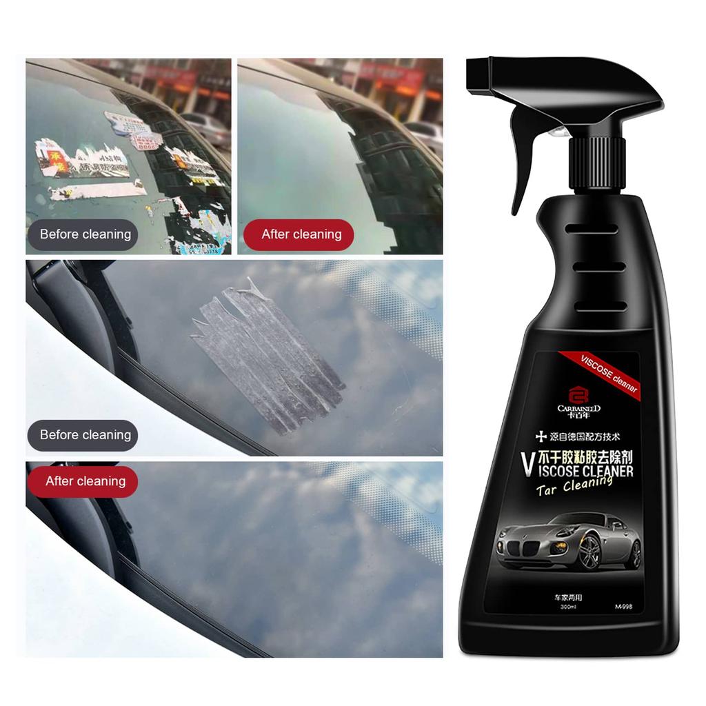 300ML Sticky R esidue Remover Spray Multifunctional Sticker Remover Cleaner Window Car Glass Label Cleaner Adhesive Glue Spray