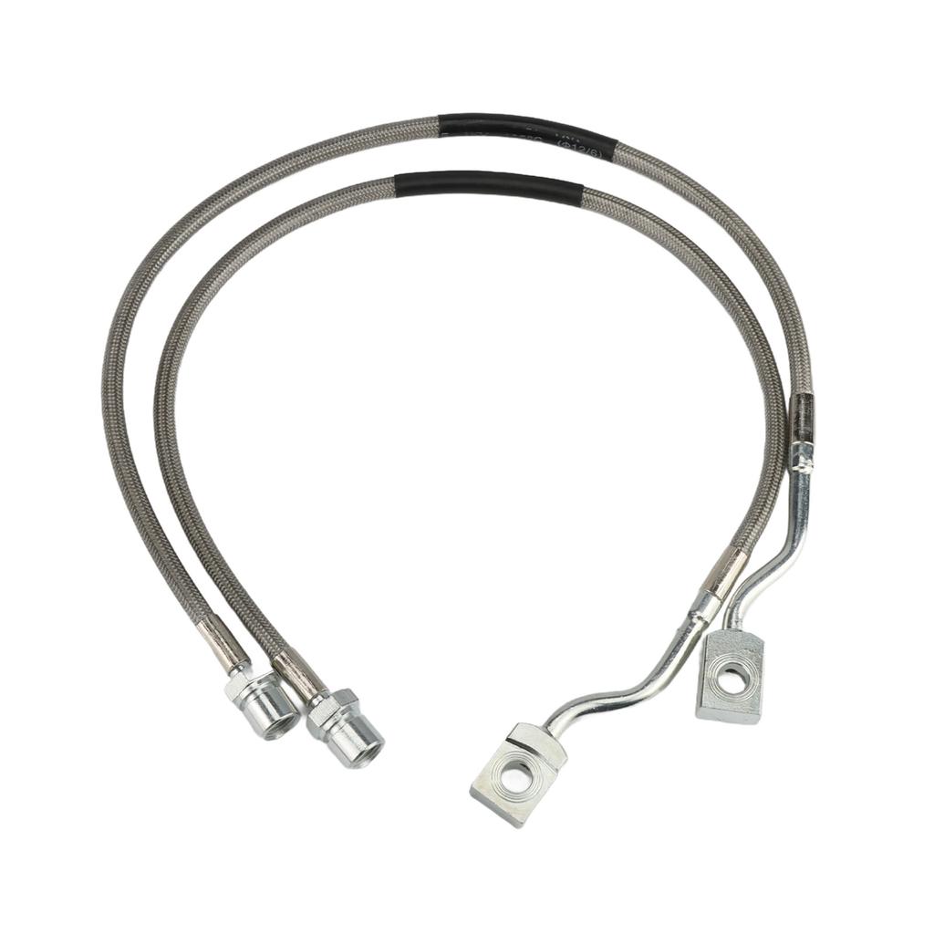 2PCS Auto Parts 89370 Front Extended Brake Lines Kit GMC Sierra 1500 2500 3500 Yukon For Chevy Silverado Tahoe Suburban New