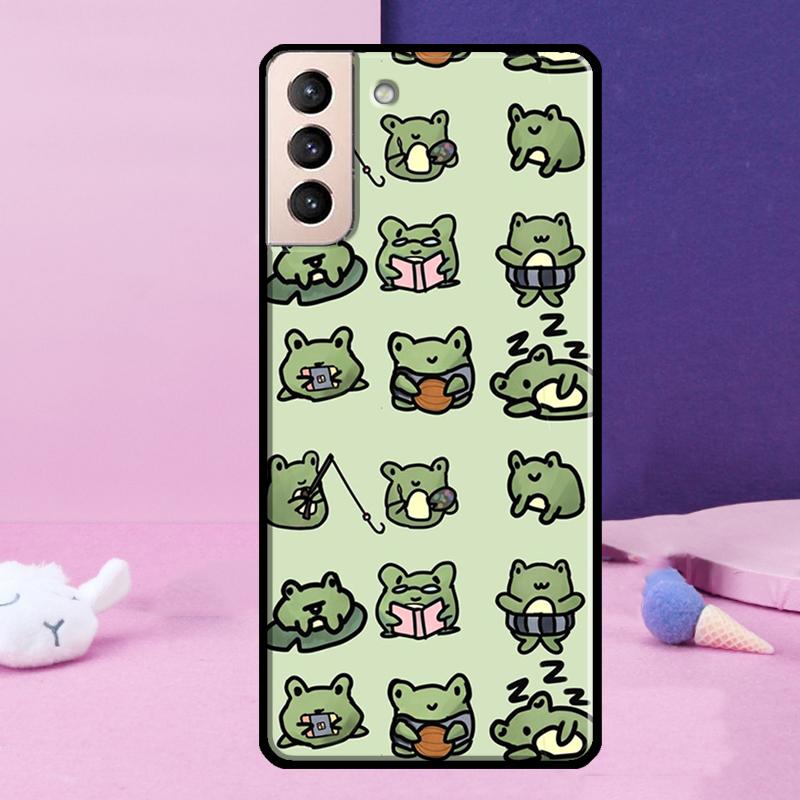 green aesthetic Phone Case For Samsung Galaxy S25 Ultra S23 S20 S21 S22 S24 FE S9 S10 Plus S24 Ultra Cover