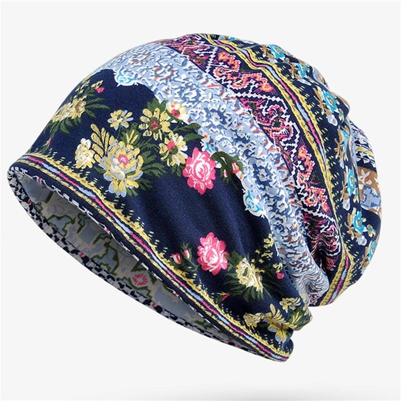 1PC Autumn Unisex Women Hat Scarves Winter Dual-use Vintage Hats For Women Scarf Face Mask