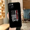 Checked Flag Racing Car Phone Case For iPhone 11 12 13 14 15 16 Pro Max mini Back Cover For iPhone XR X XS Max Plus