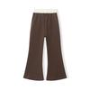 Montagut Girls' High-Waist Flare Casual Trousers