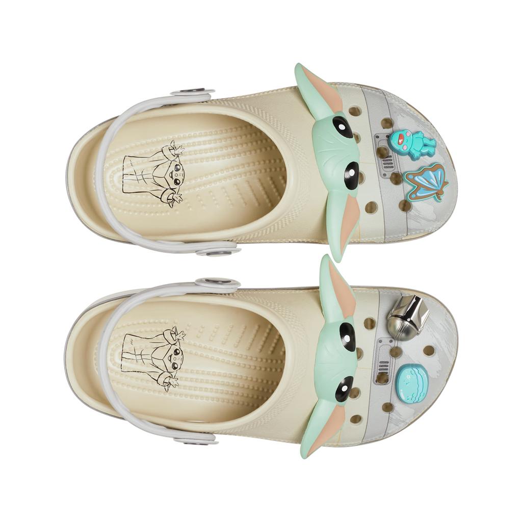 Star Wars x Crocs Classic Clog Grogu Tênis Unissex Creme Osso 209482-2Y2
