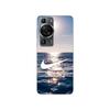 Phone Case - Maniacase - Huawei P60 - Flexible - Nike Logo - White, Sea and Sun