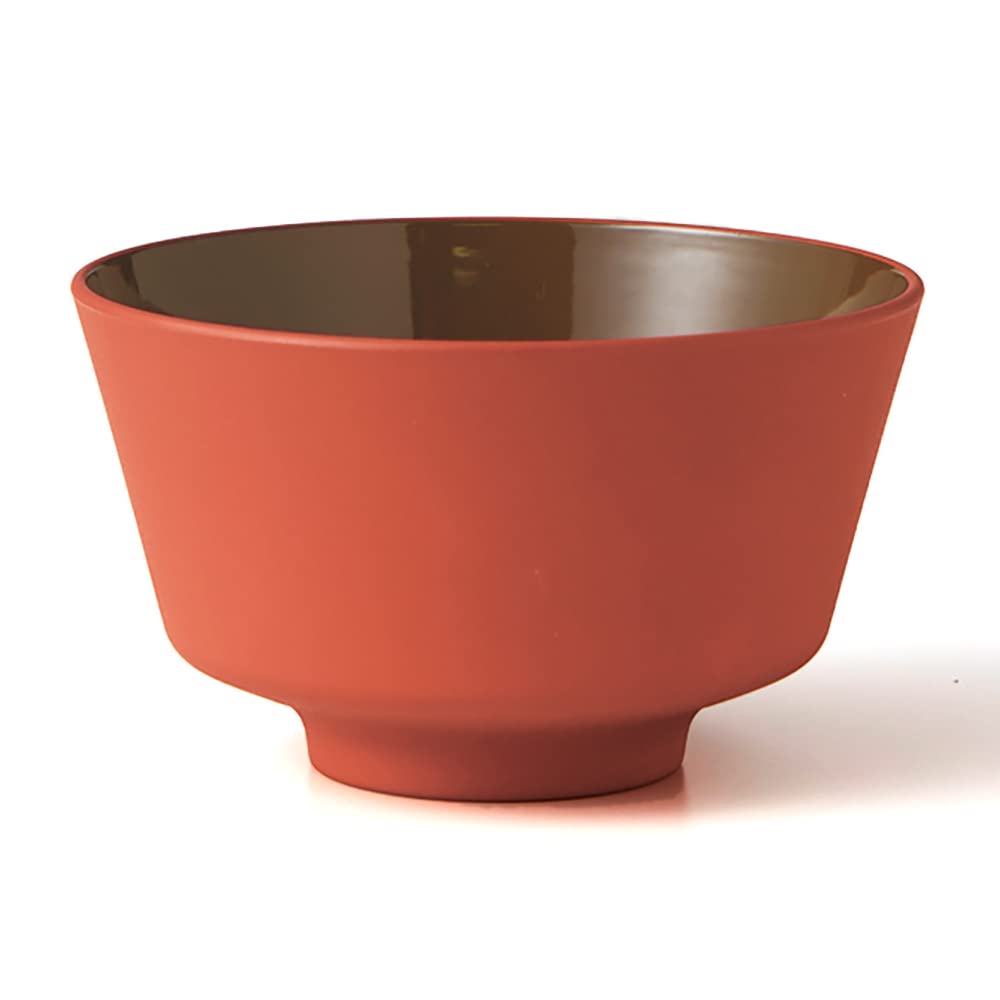 Takenaka OWAN dry lacquer (rectangular bowl), finish, red, 11.6×6.8cm