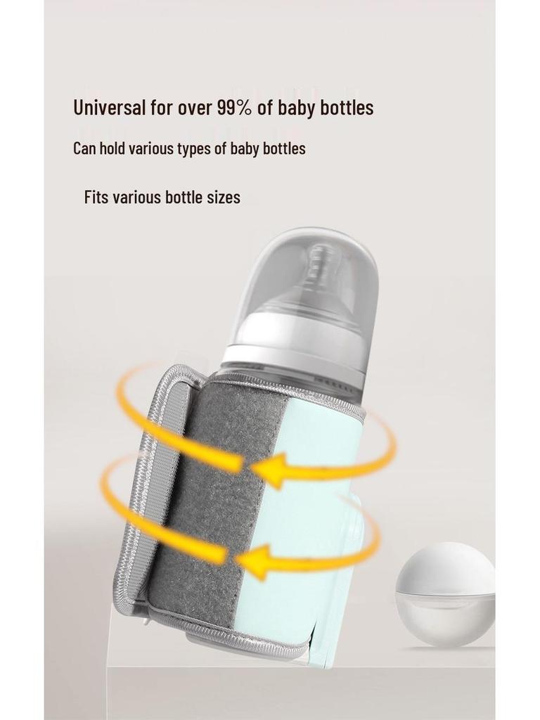 USB Portable Baby Bottle Warmer - Precise Temperature Control for Newborn Milk