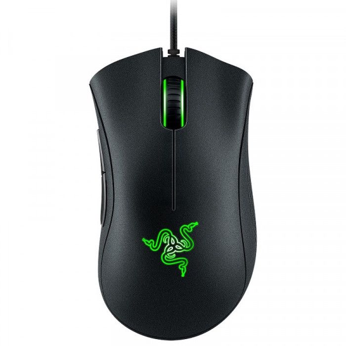 Souris - RAZER - DeathAdder Essential - 6400 dpi - 5 boutons - Rétroéclairage vert