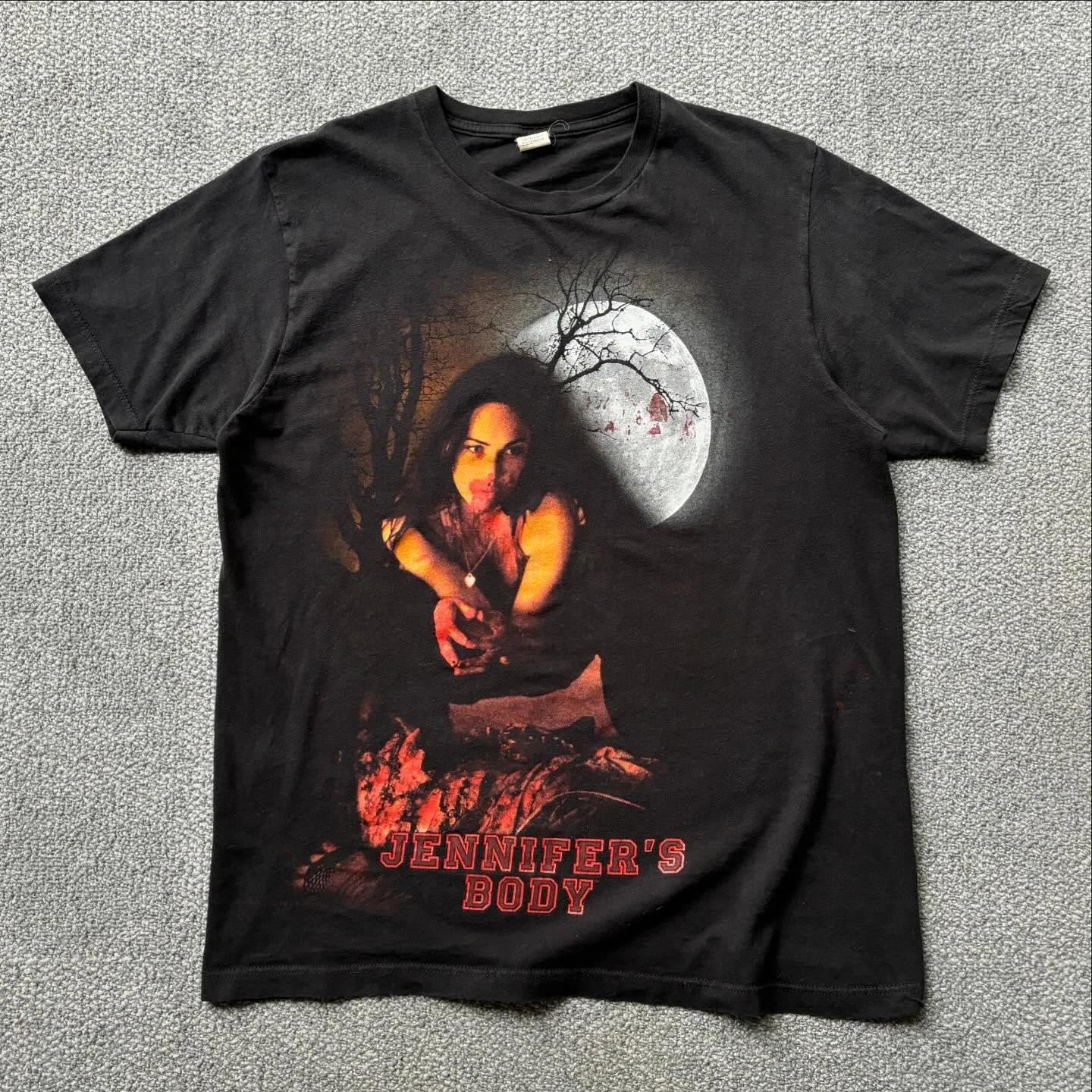 Jennifer’s Body Tee Vintage Megan Fox 2000s Gothic Movie Shirt S-4XL S