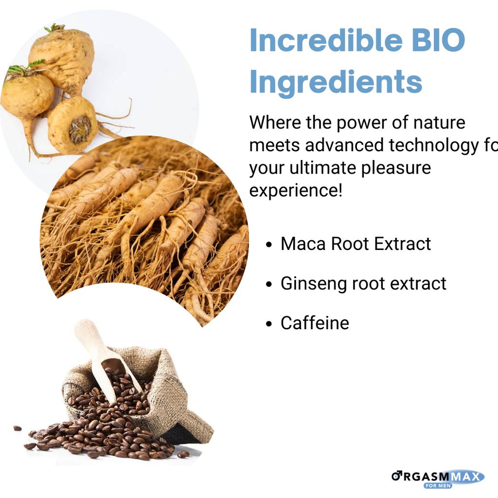 Orgasm Max for Men Capsules - Rapid, Strong, and Long-Lasting Erections - 2 Capsules