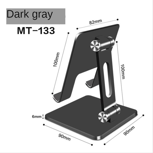 Suport metalic pentru telefon mobil de birou pentru iPhone IPad Xiaomi Suport reglabil pentru tabletă de birou Suport universal pentru telefon mobil de masă