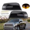 NEW-Rear View Mirror Cover Dynamic Flowing Lights Mirror Covers For Toyota 2007-2020