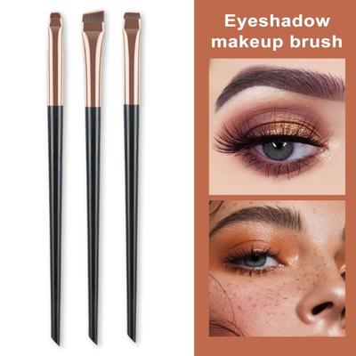Augenbrauenpinsel-Set, feines, tragbares Make-up-Pinsel-Werkzeug mit langer Lebensdauer für die Augenbrauenkonturierung