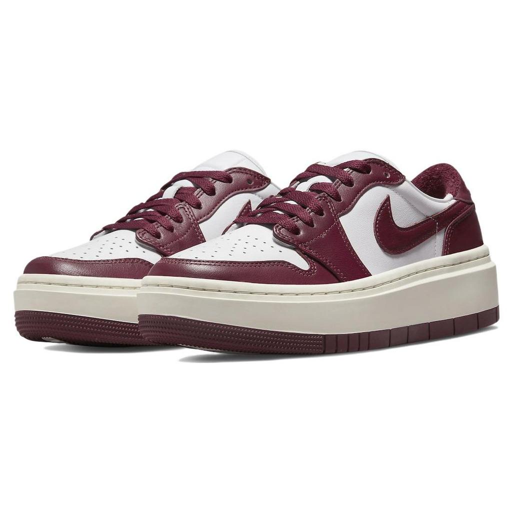 Air Jordan 1 Elevate Low Dark Beetroot Women Sneakers White Sail DH7004-161