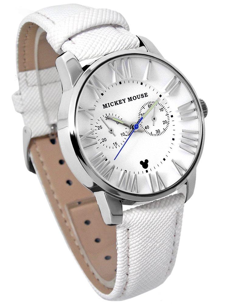

Disney Mickey Mouse Watch with Genuine Leather Adult Disney Serial Number Disney Mickey Leather Strap Watch Strap, Men s, Women s, Pair, Unisex,
