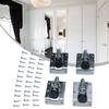 Furniture Levelers Side Mounted Table Feet Wardrobe Adjustable