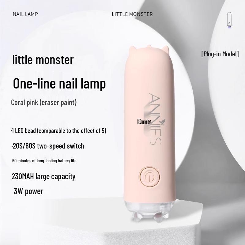 Mermaid Little Monster Portable Quick-Dry Mini UV/LED Nail Lamp